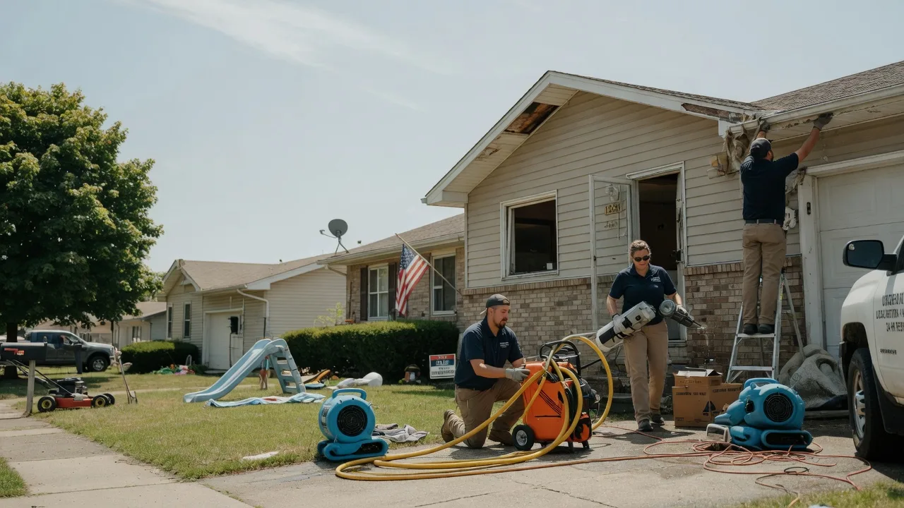 Water Damage Restoration in Murrayville, IL near me